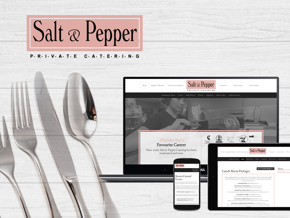 salt and pepper catering menu